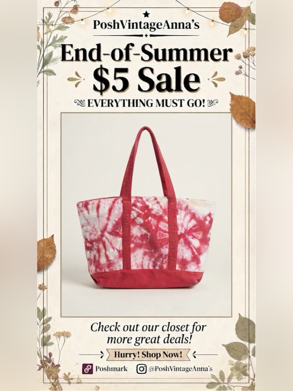 Express Pink Tie Dye Terry Cloth Beach Tote Bag Pool Towel Bag Y2K Boho